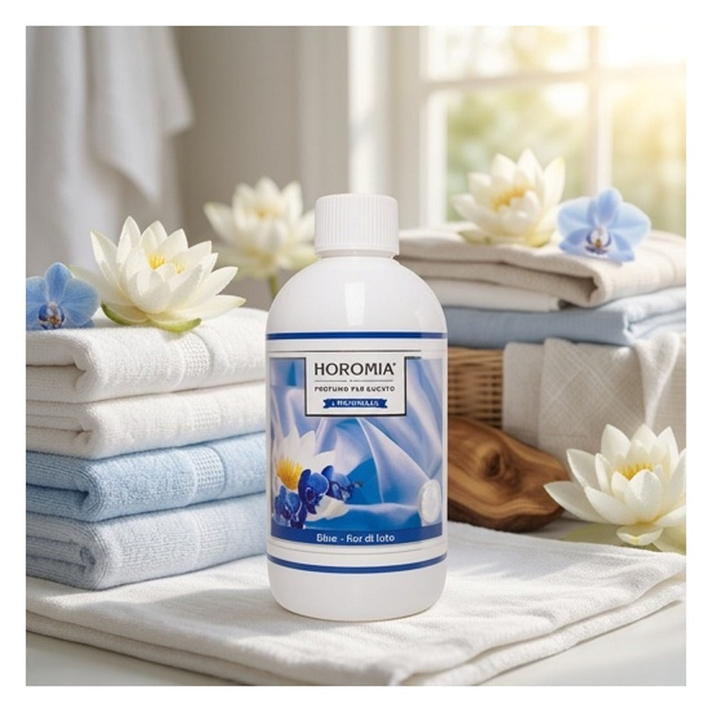 Profumatore per Bucato Horomia Blue Fior di Loto 500 ml 2