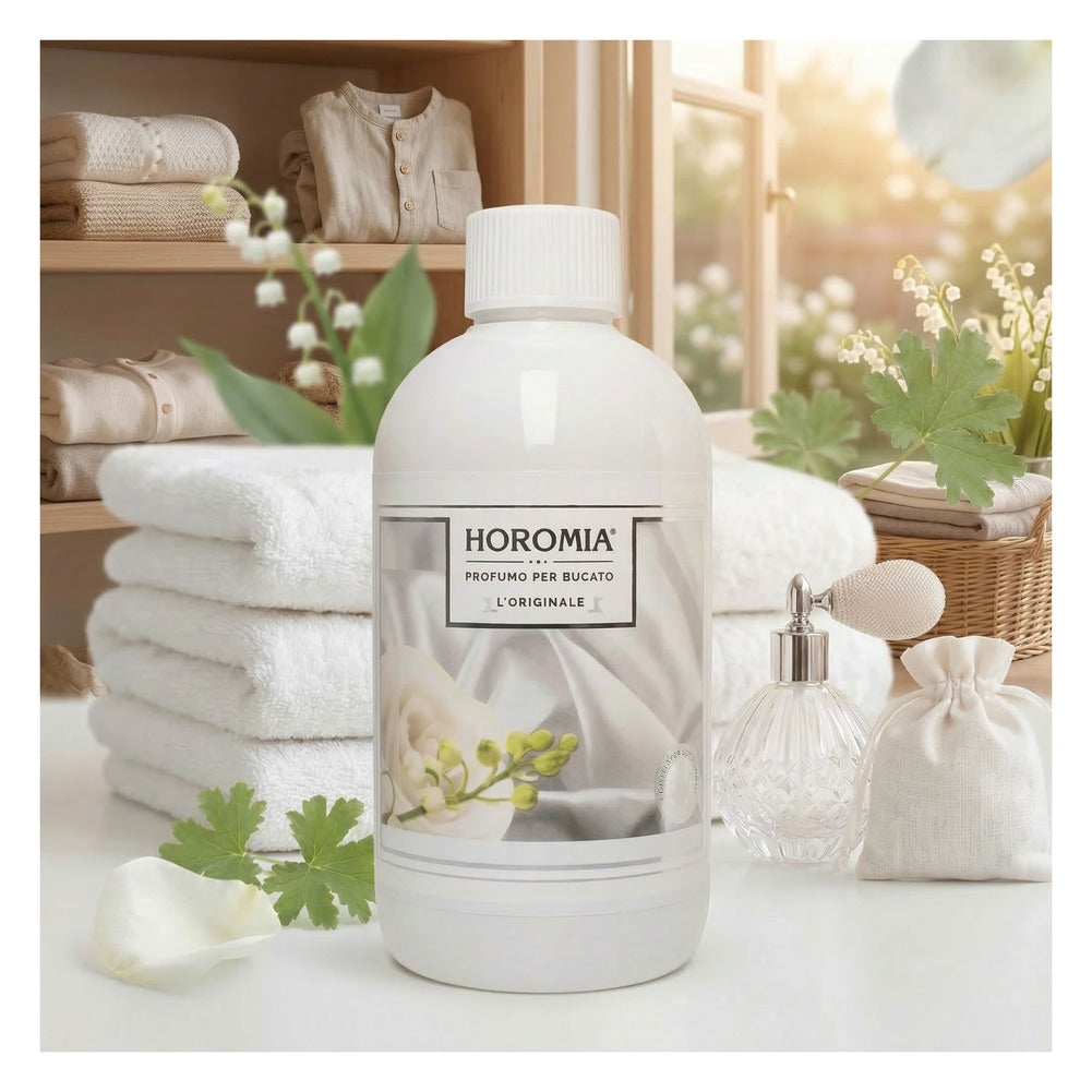 Profumatore per Bucato Horomia White 500 ml 2