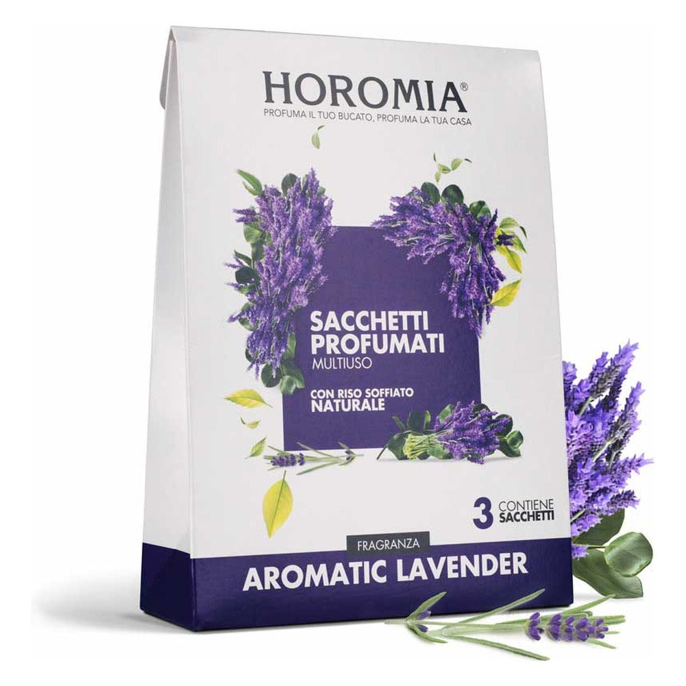Sacchetti Profumati Multiuso Horomia Aromatic Lavender 3x12 g 1