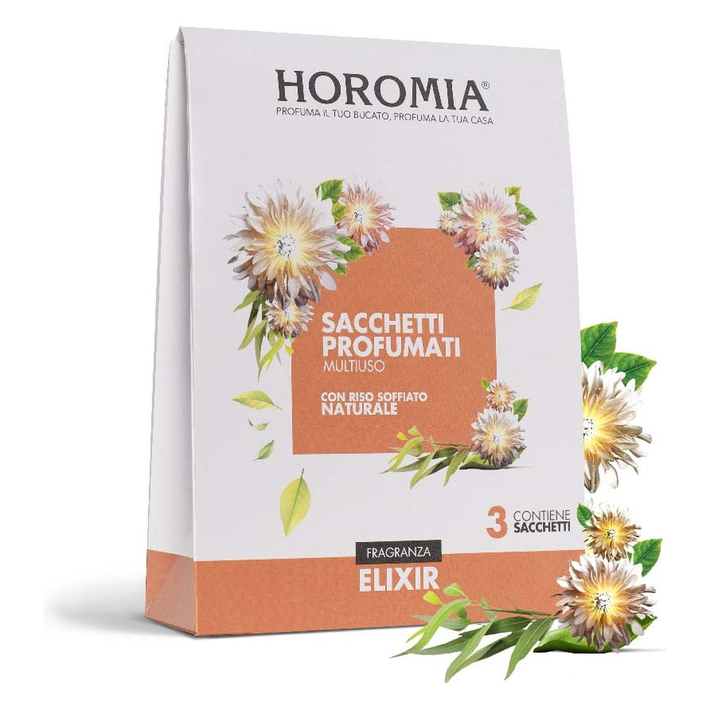 Sacchetti Profumati Multiuso Horomia Elixir 3x12 g 1