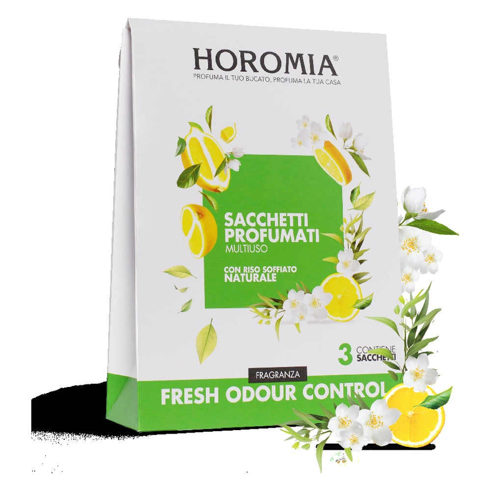 Sacchetti Profumati Multiuso Horomia Fresh Odour Control 3x12 g 1