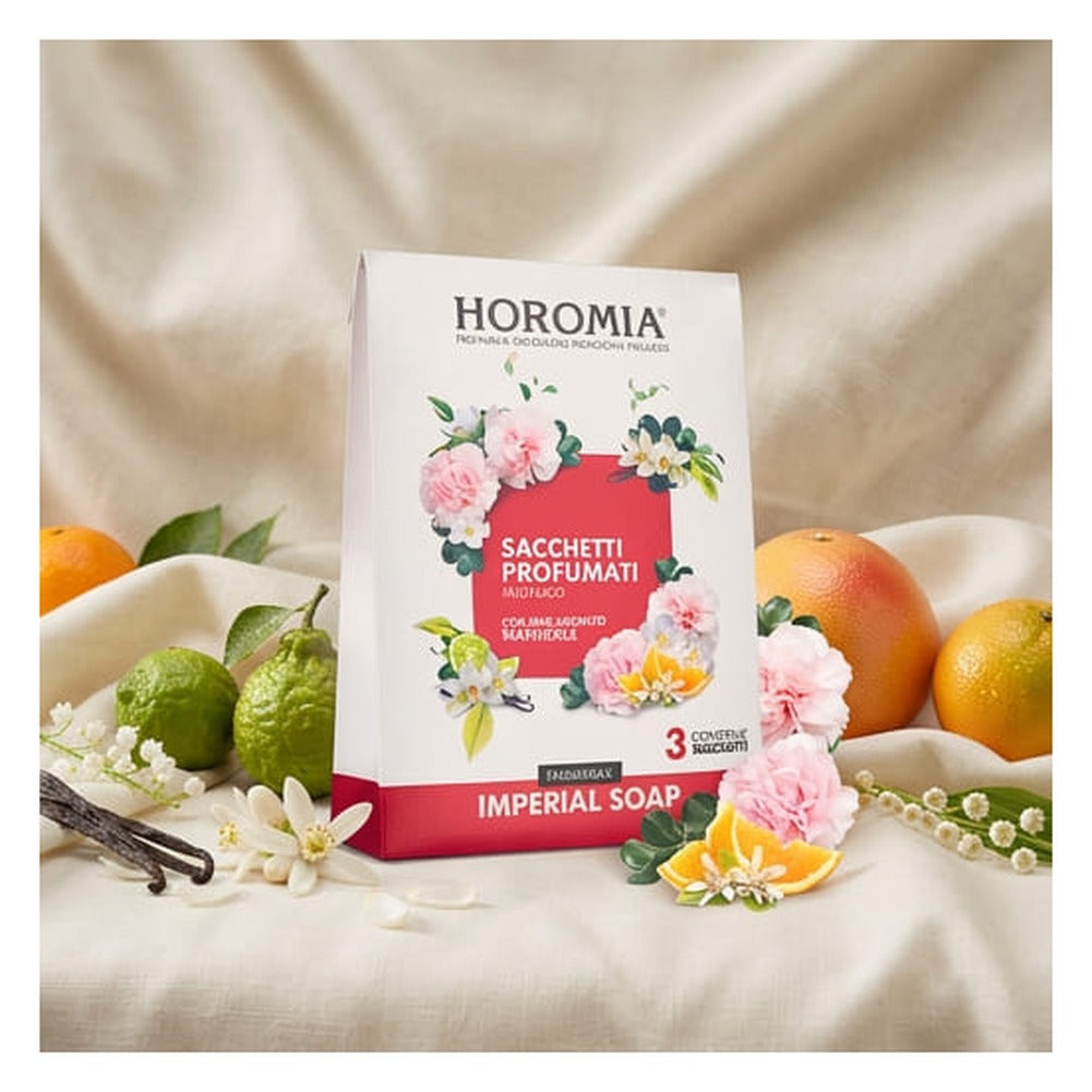 Sacchetti Profumati Multiuso Horomia Imperial Soap 3x12 g 2