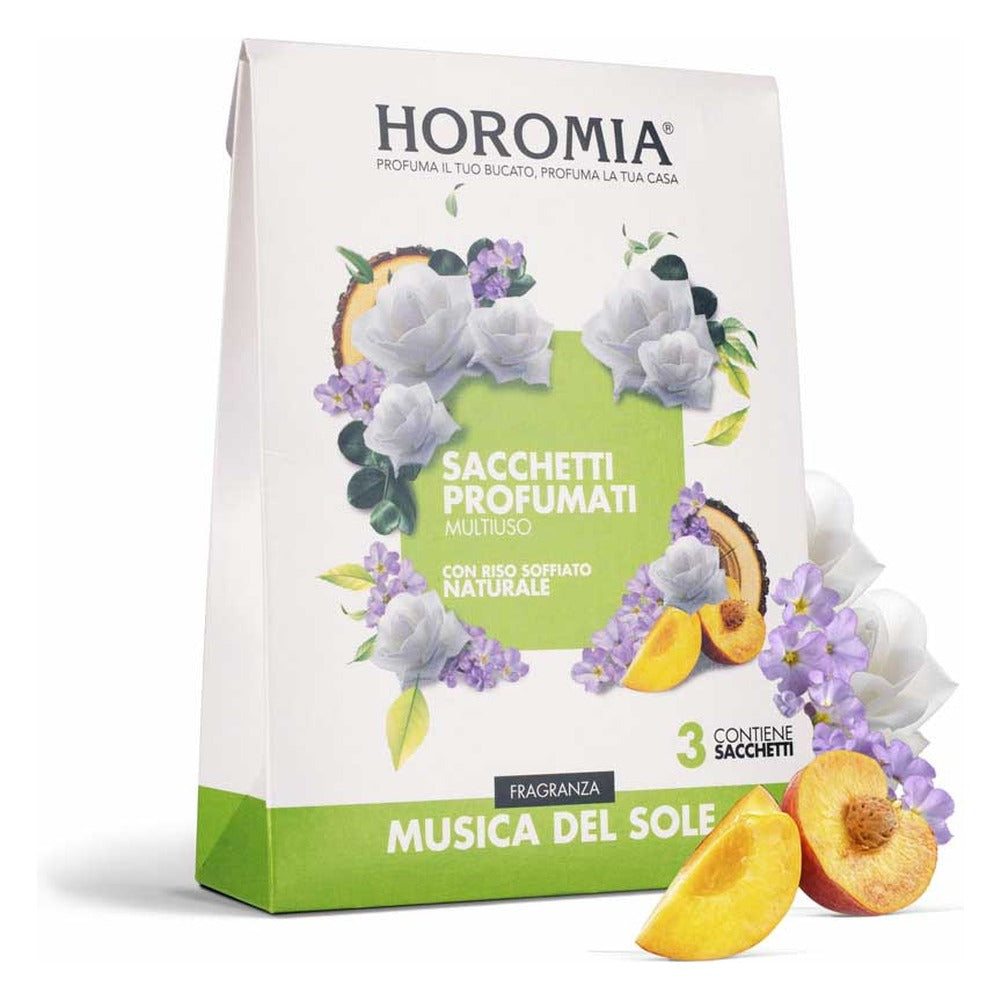 Sacchetti Profumati Multiuso Horomia Musica del Sole 3x12 g 1
