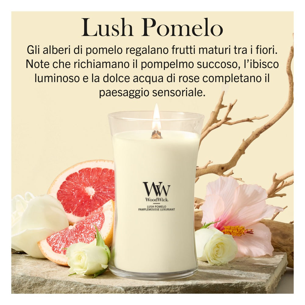 Candela Grande WoodWick Lush Pomelo 2