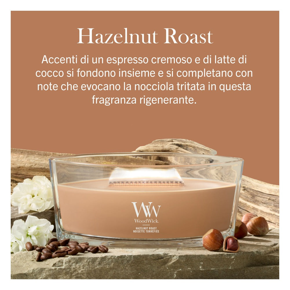 Candela Ellipse WoodWick Hazelnut Roast 2