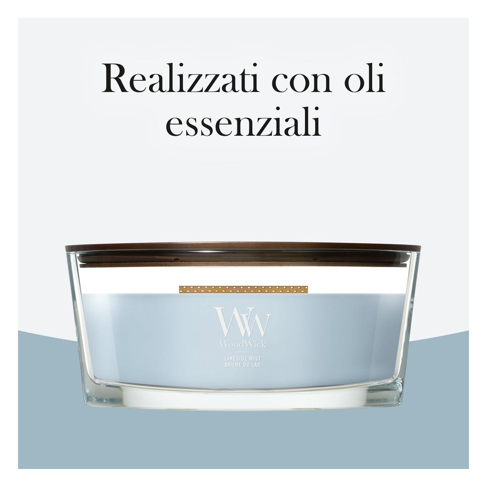 Candela Ellipse WoodWick Lakeside Mist 5