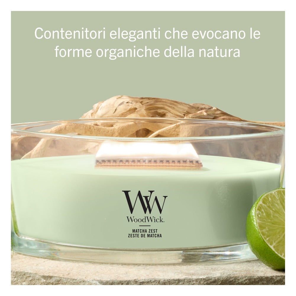 Candela Ellipse WoodWick Matcha Zest 4