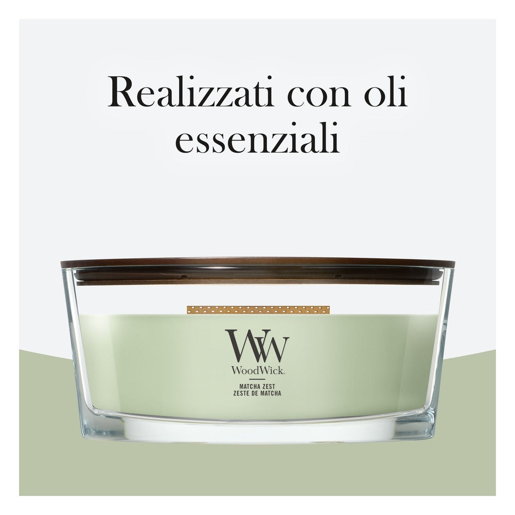 Candela Ellipse WoodWick Matcha Zest 6