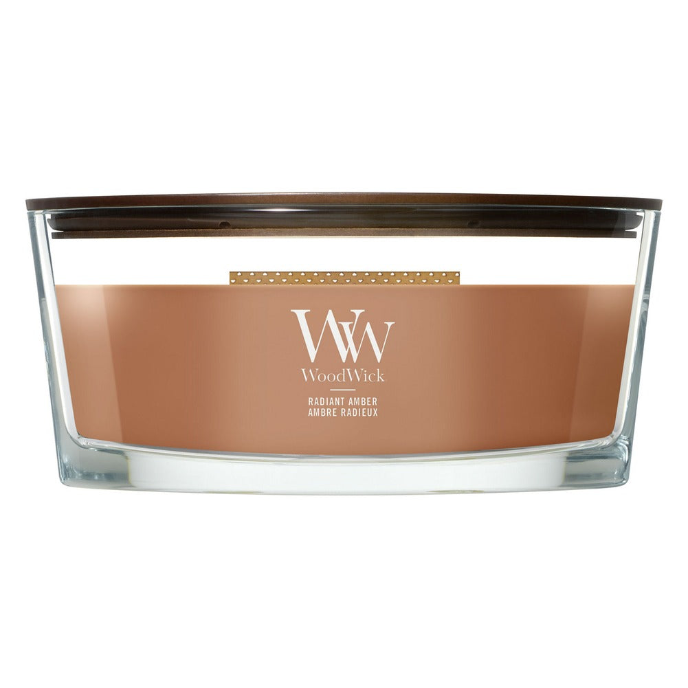 Candela Ellipse WoodWick Radiant Amber 1