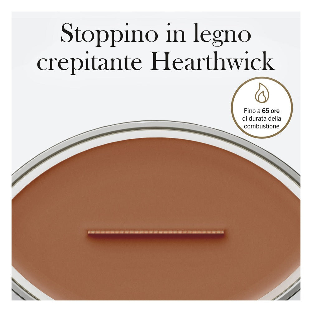 Candela Ellipse WoodWick Radiant Amber 4