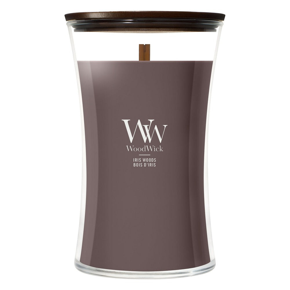 Candela Grande WoodWick Iris Woods 1