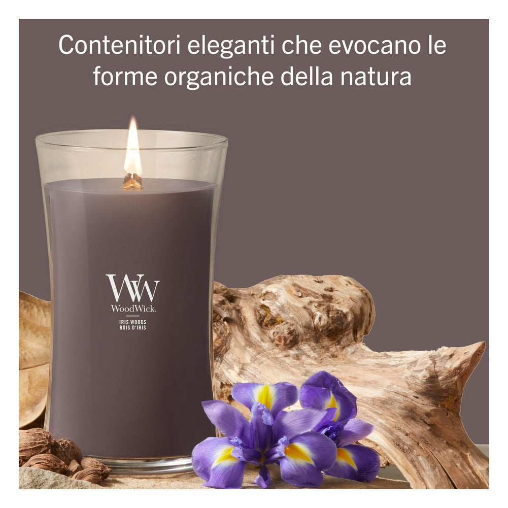 Candela Grande WoodWick Iris Woods 3