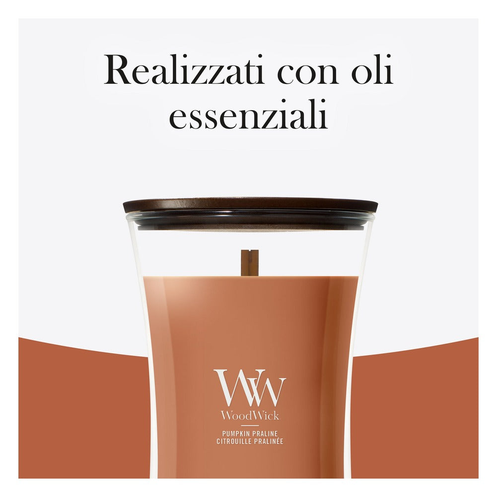 Candela Grande WoodWick Pumpkin Praline 6