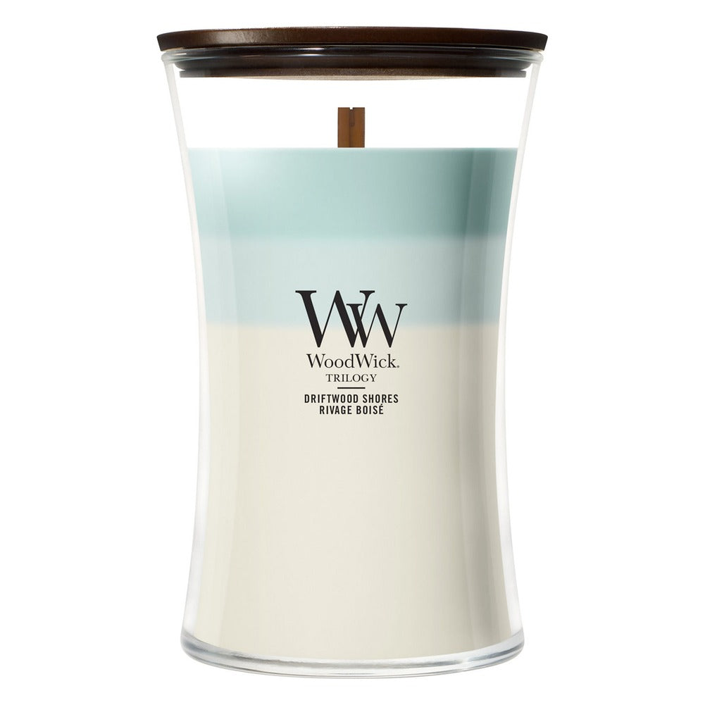 Candela Grande Trilogy WoodWick Driftwood Shores 1