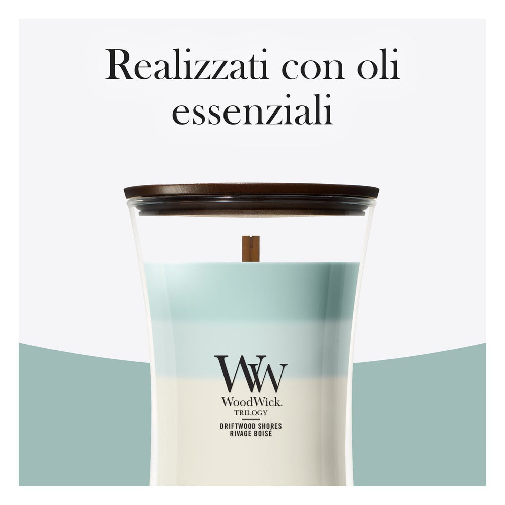 Candela Grande Trilogy WoodWick Driftwood Shores 5