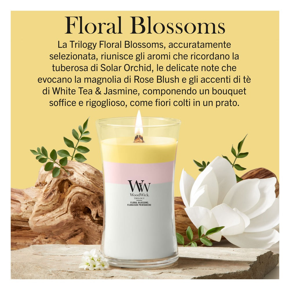 Candela Grande Trilogy WoodWick Floral Blossoms 2