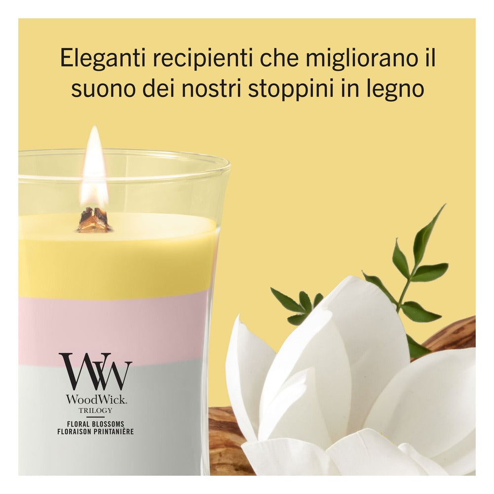 Candela Grande Trilogy WoodWick Floral Blossoms 3
