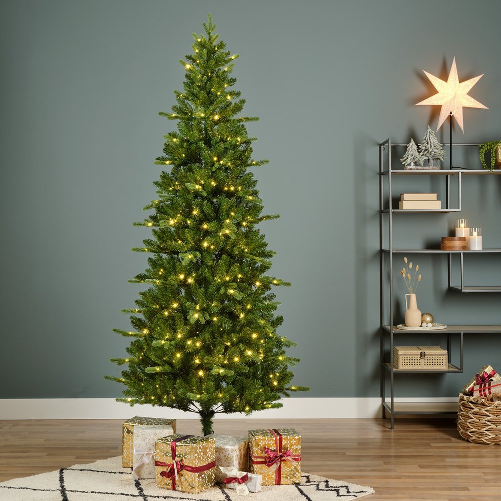 Albero di Natale artificiale illuminato Abete Marmolada We Love Christmas 180 cm, 280 LED 2