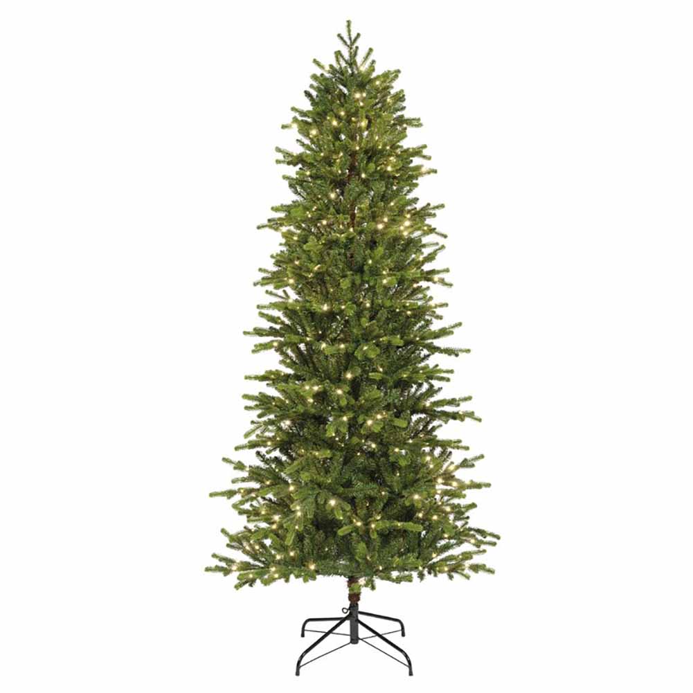 Albero di Natale artificiale illuminato Abete Champoluc We Love Christmas 240 cm, 640 LED 1