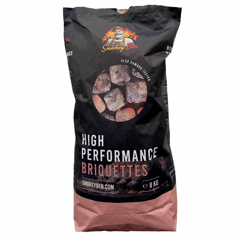 Bricchette carbone Smokey Ben High Performance sacco 8 kg 1