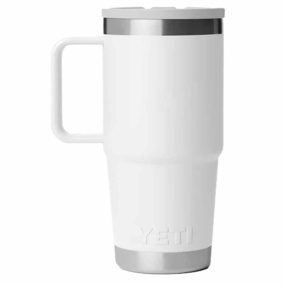 Tazza viaggio Rambler Yeti bianca con cannuccia 595 ml 3