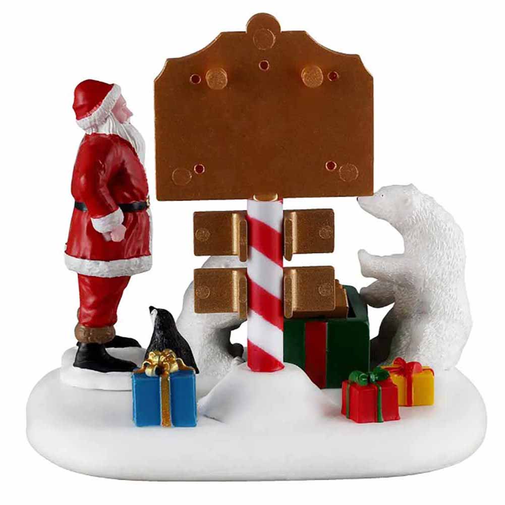 North Pole Countdown Santas Wonderland Lemax Cod 53749 4