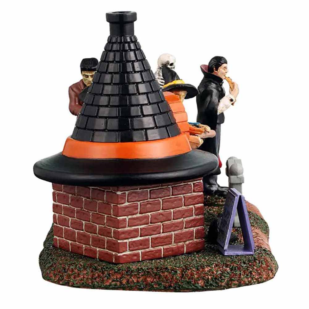 Zeldas Black Hat Pizzeria Spooky Town Lemax Cod 54440 2