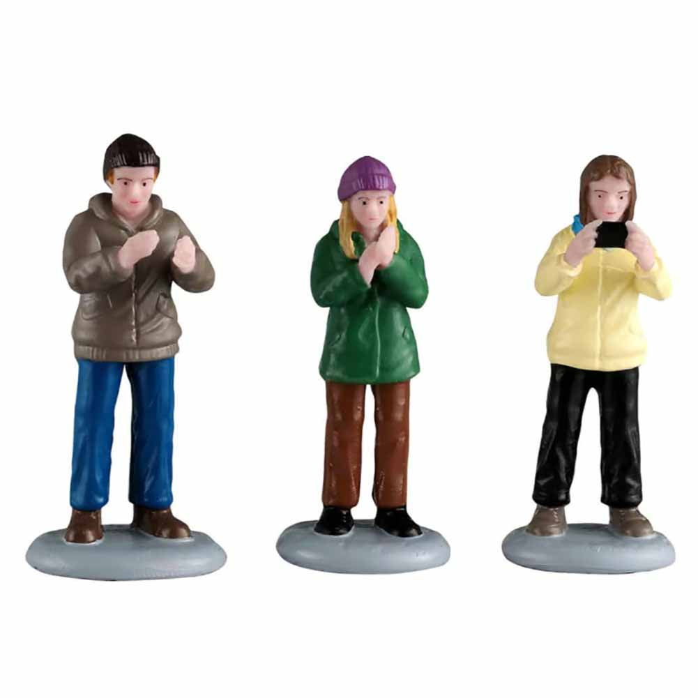 Audience Set Of 3 General Products Lemax Cod 62613 1