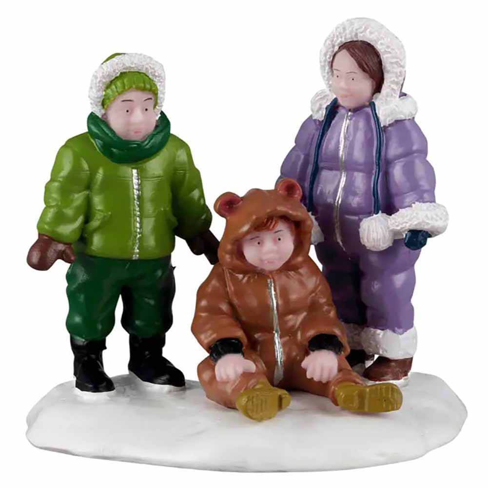 Cozy Snowsuits Vail Village Lemax Cod 62636 1