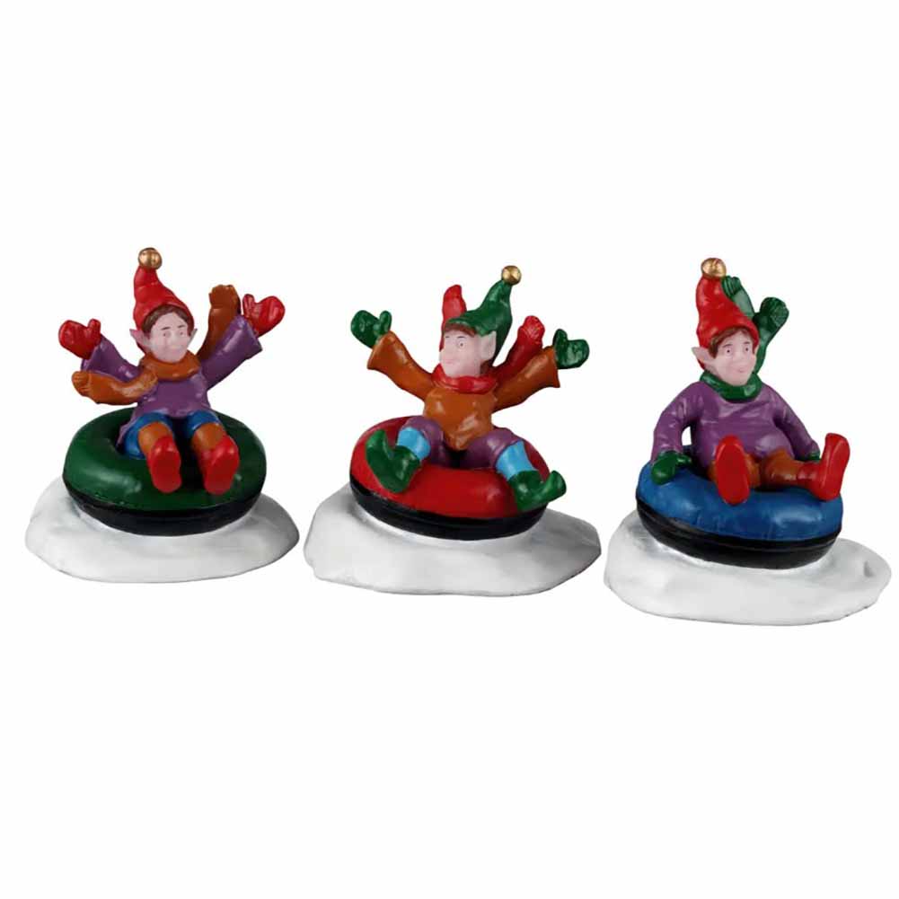 Snow Tubers Santas Wonderland Lemax Cod 62638 1