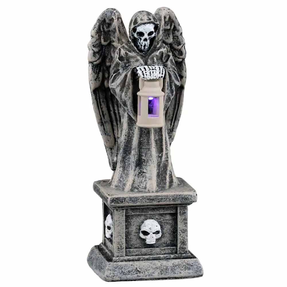 Cemetery Sentinal Spooky Town Lemax Cod 64614 1