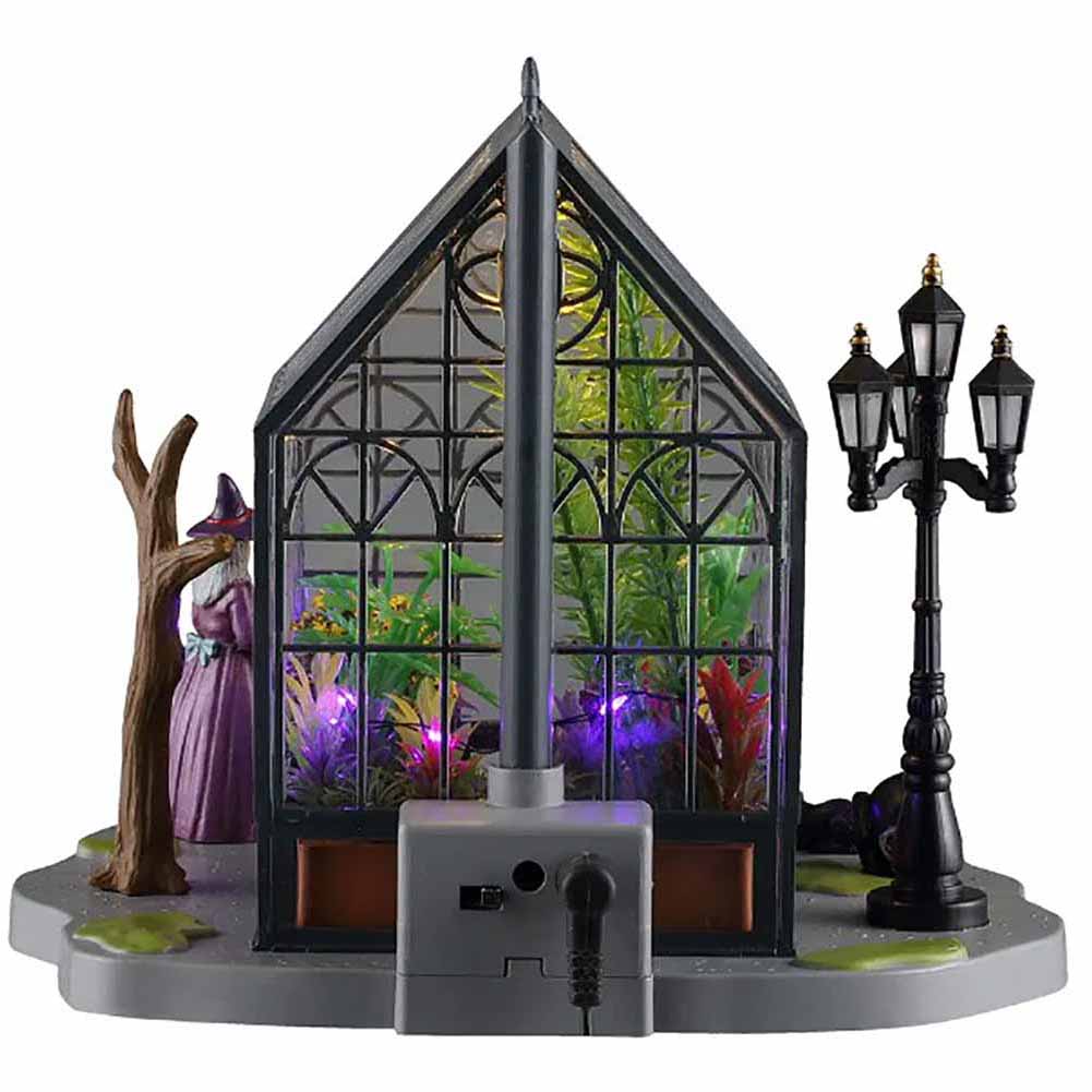 Agathas Greenhouse Spooky Town Lemax Cod 64634 4