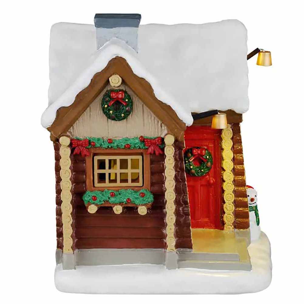 Snowshoe Cabin Vail Village Lemax Cod 64680 2