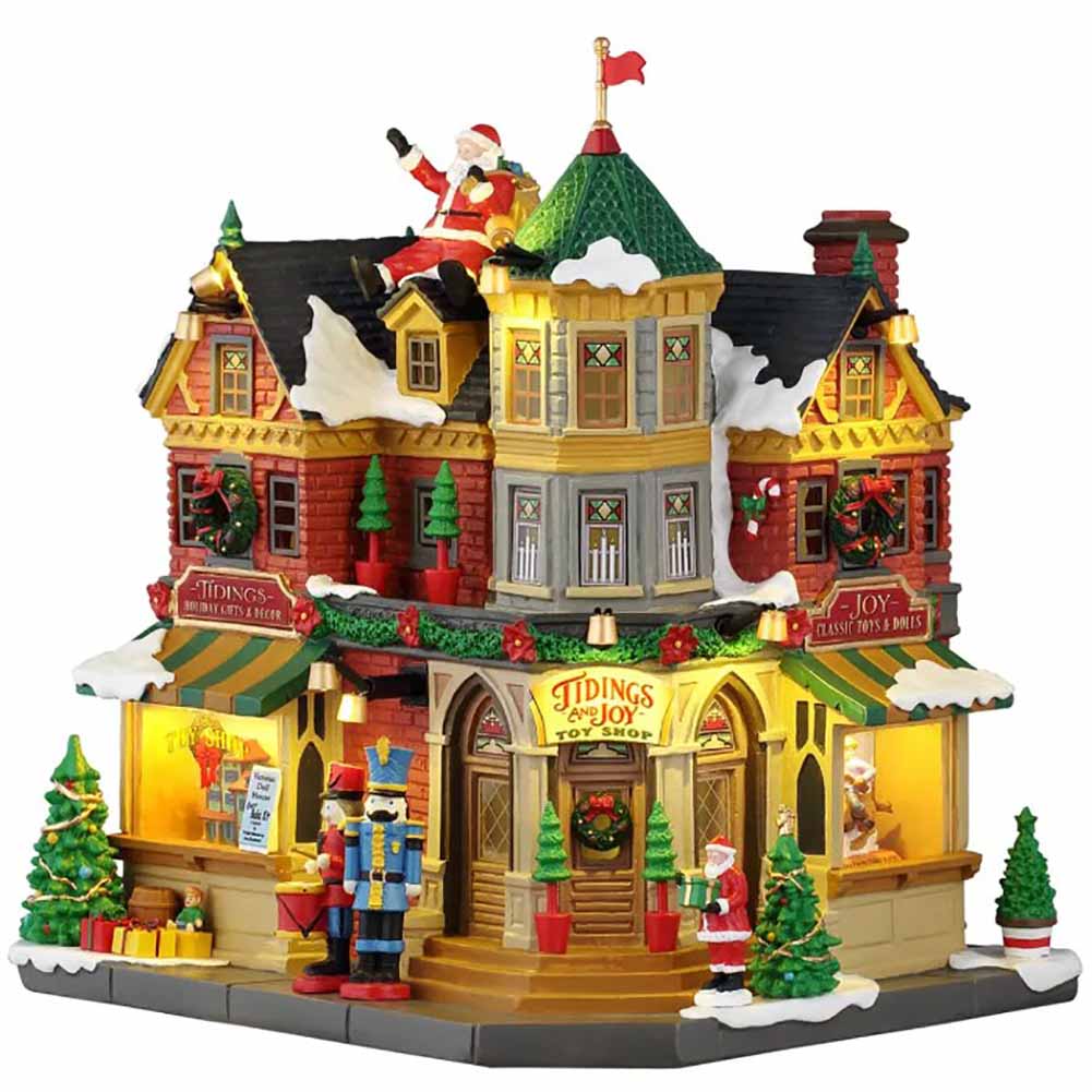 Tidings And Joy Caddington Village Lemax Cod 65526 1