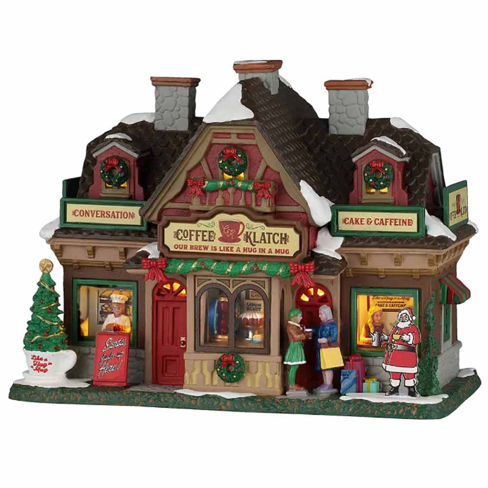 Coffee Klatch Caddington Lemax Cod 65541 1