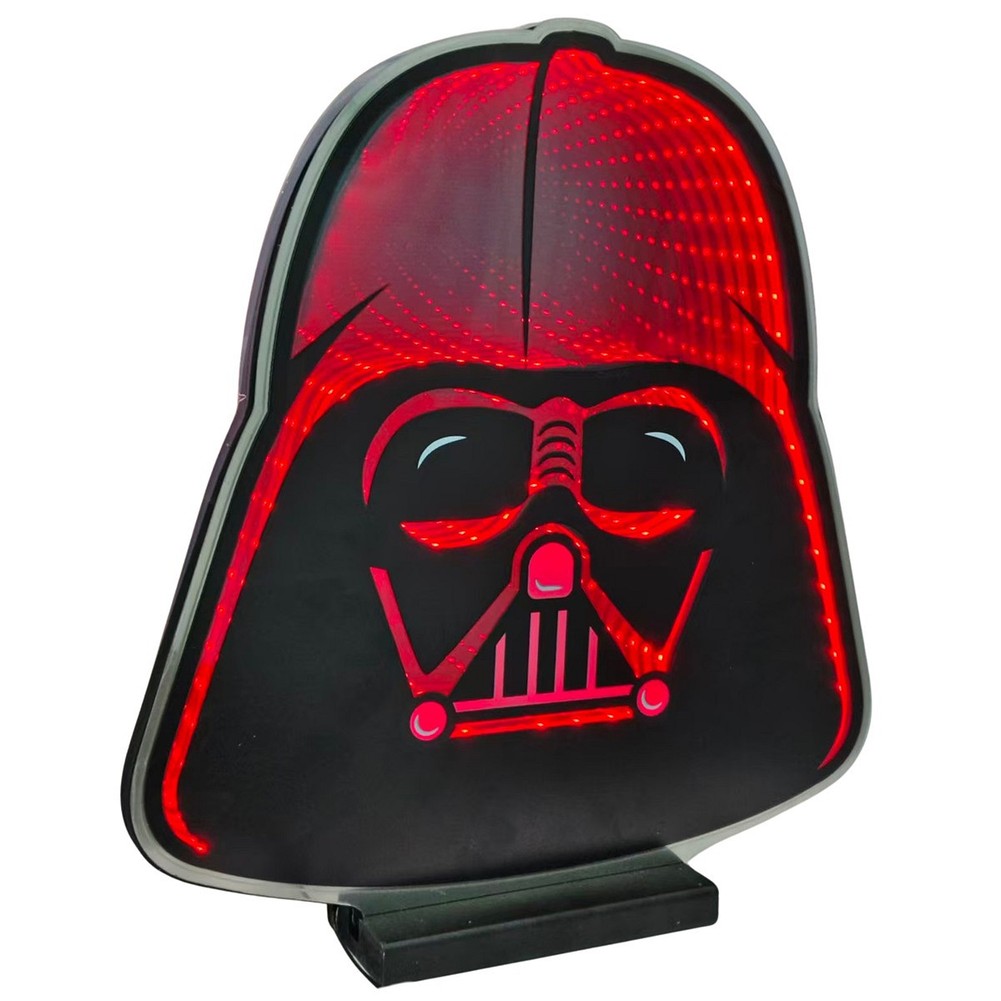 Figura luminosa LED Star Wars Darth Vader effetto Infinity 40 cm 1