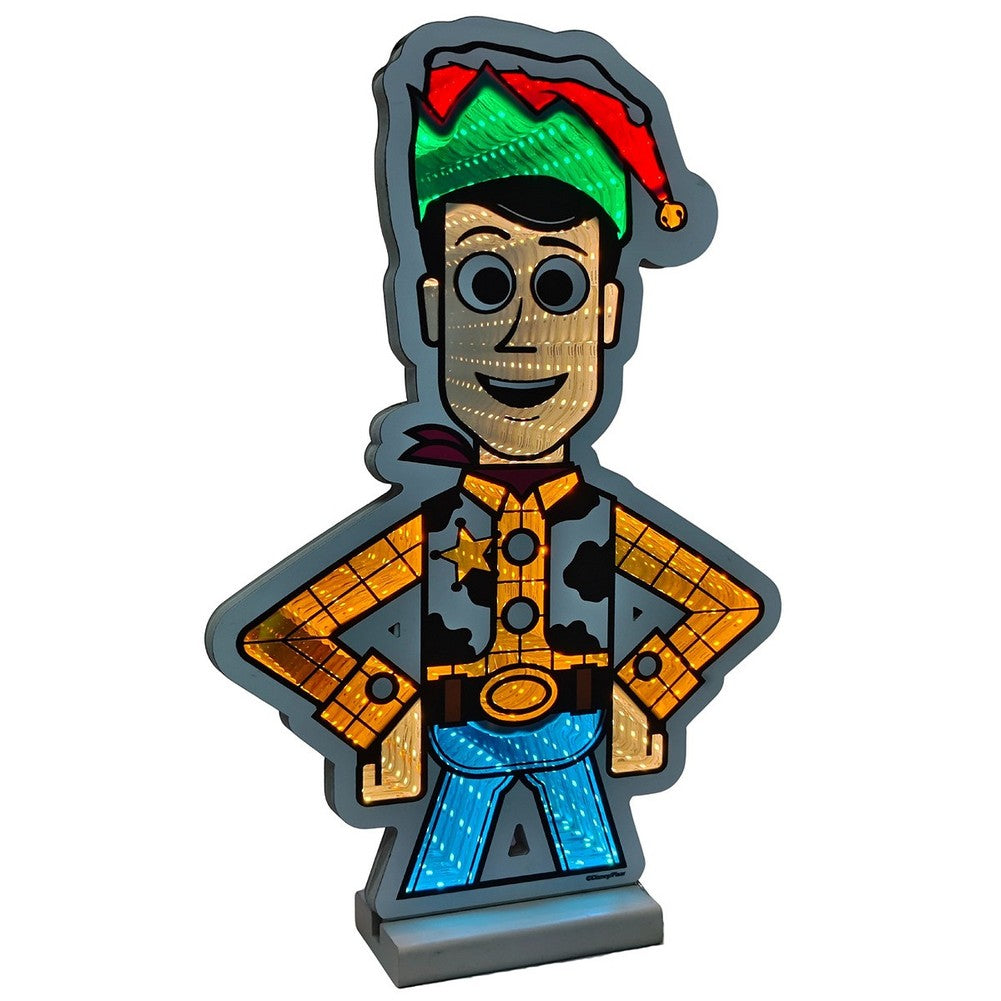 Figura luminosa LED Disney Pixar Woody effetto Infinity 40 cm 1