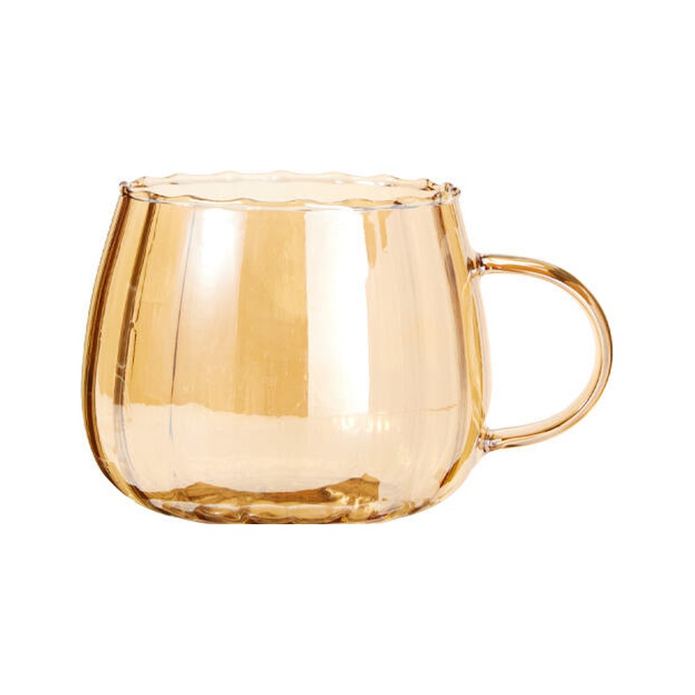 Tazza mug in vetro borosilicato effetto iridescente 475 ml – 1 pezzo, colore assortito 4