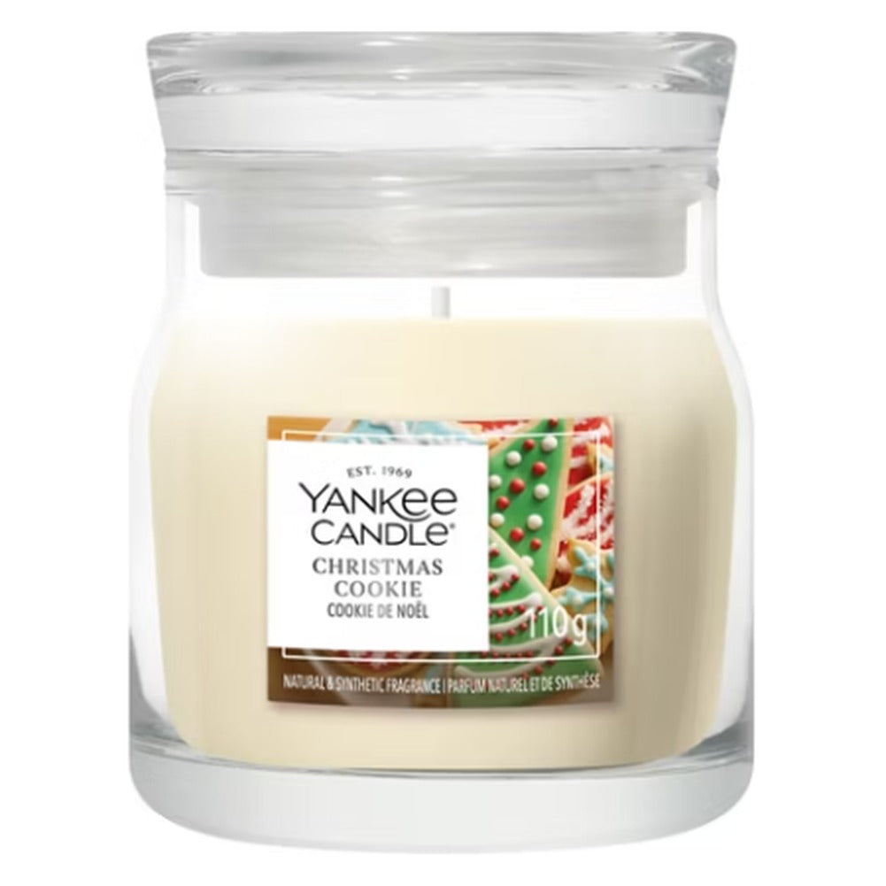 Candela Giara Piccola Yankee Candle Signature Christmas Cookie 1