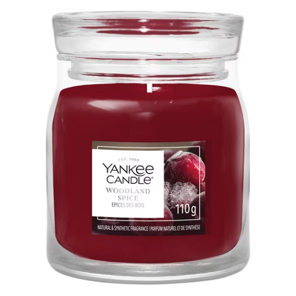 Candela Giara Piccola Yankee Candle Signature Woodland Spice 1