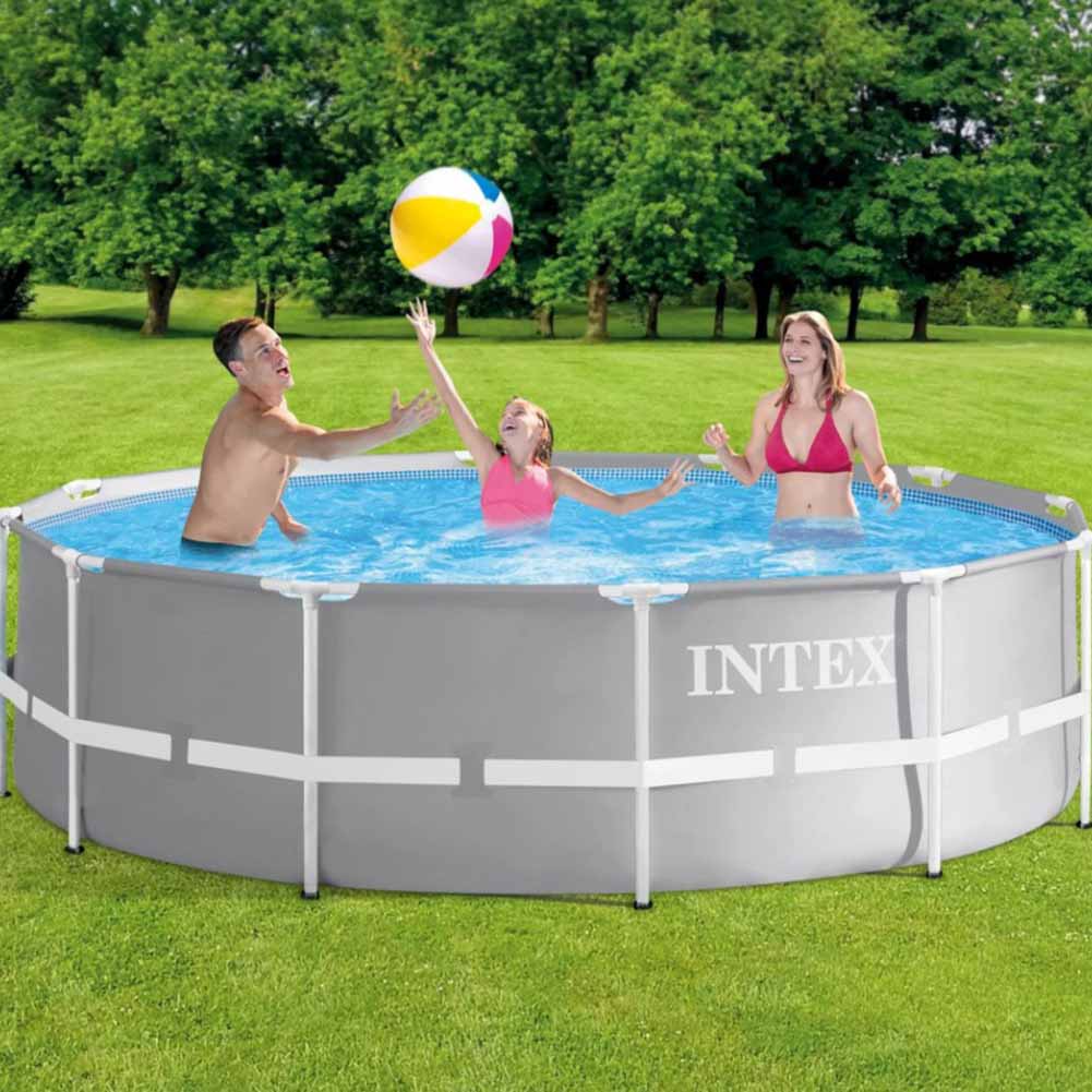 Piscina fuori terra Intex Prisma frame Ø366xh99cm cod 26716 2