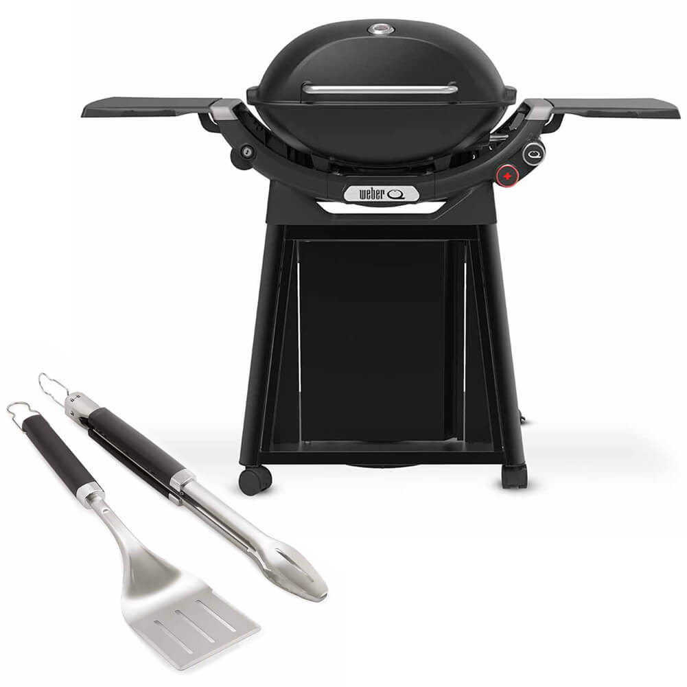 Barbecue a gas Weber Q3200N con Kit accessori Precision 1