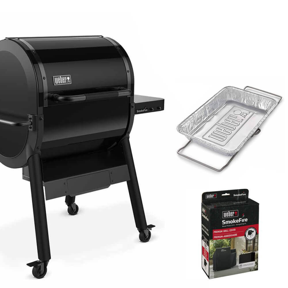 Weber SmokeFire EPX4 con copertura e accessori 1