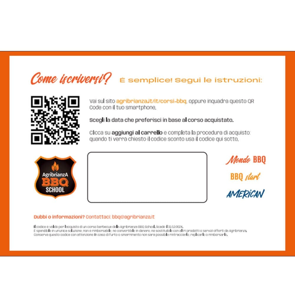 Corso Barbecue American BBQ (Open Data) 4