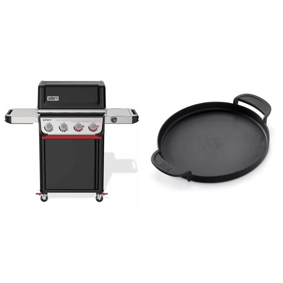 Weber Spirit EP-425 barbecue a gas 4 bruciatori con Sear Zone Boost e piastra in ghisa