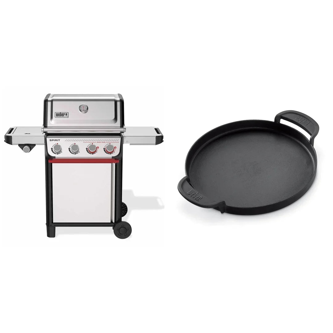 Weber Spirit S-435 barbecue a gas con Sear Zone e piastra in ghisa Gourmet Barbecue System 1