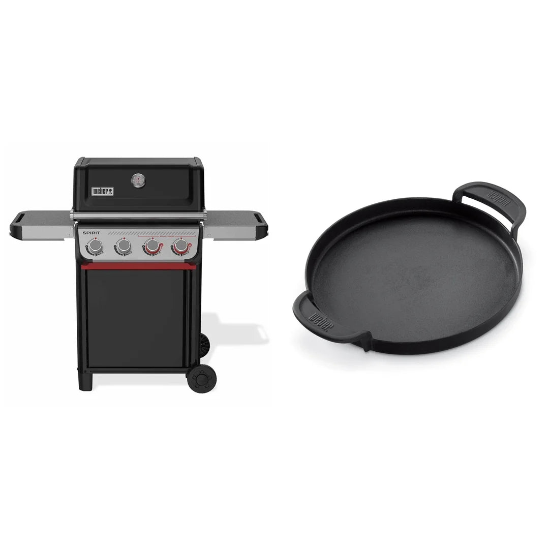 Weber Spirit E-425 barbecue a gas con Sear Zone Boost e piastra in ghisa