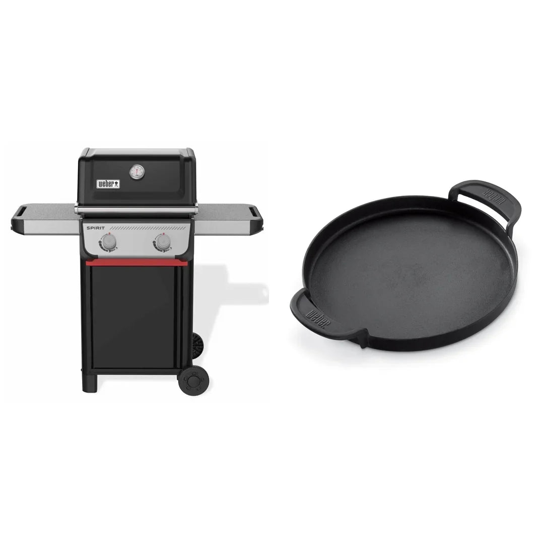 Weber Spirit E-210 barbecue a gas con piastra in ghisa Gourmet Barbecue System 1
