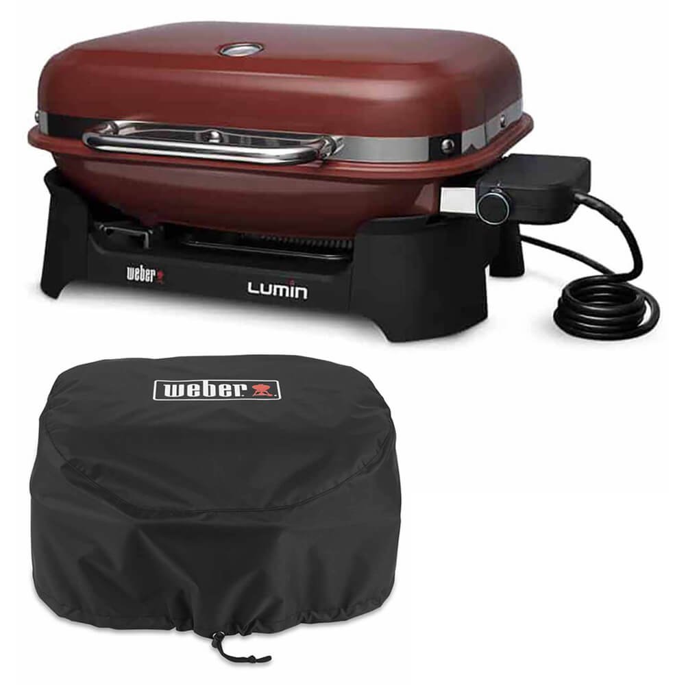 Barbecue e copertura premium Weber Lumin 2 prodotti. 1