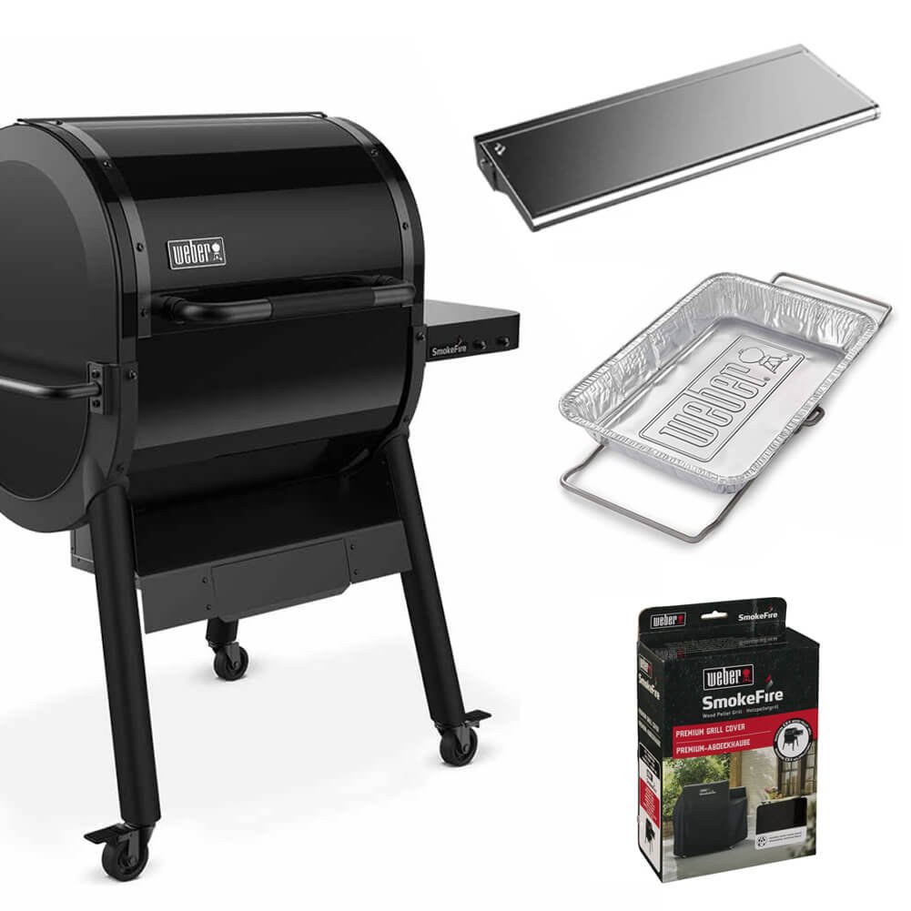 Weber SmokeFire EPX4 con copertura e accessori 1